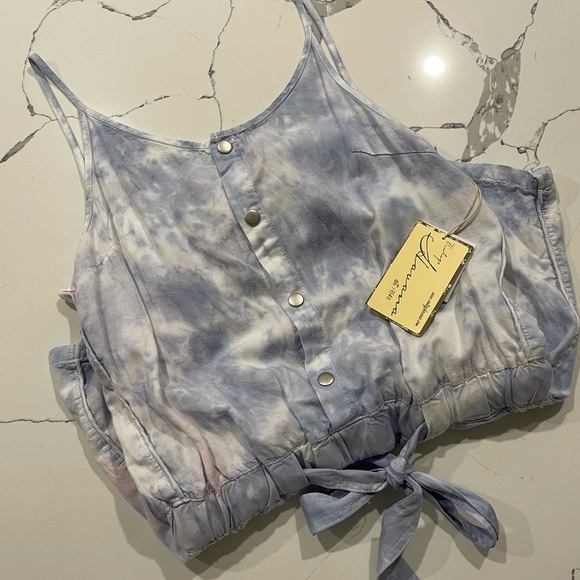 Tie Dye Romper - Picture 2 of 6